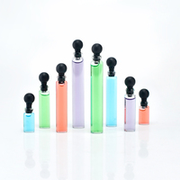 Flacon pulvérisateur vide en verre transparent pour échantillon de parfum, atomiseur testeur, 0,5 ml, 1 ml, 2 ml, 3 ml