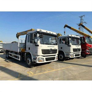 รถบรรทุกติดเครน SHACMAN L3000 4x2 6.3 ตัน 8 ตัน พร้อมเครนบูมตรงรุ่น SQS157-4 - Product Image 1