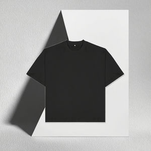 Camisetas Unisex Extra Grandes de Cuello Redondo, 240g, 100% Algodón, Gruesas, Ecológicas, Transpirables, Casuales, Estilo Urbano, Lisas - Product Image 3