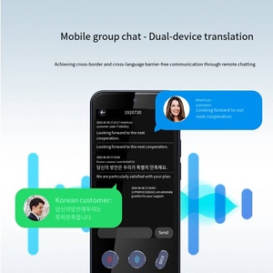 Traducteur vocal intelligent - Traduction simultanée, <span class=keywords><strong>photo</strong></span> et enregistrement, traduction vocale hors ligne pour les affaires et les voyages à l'étranger - Product Image 4