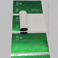 Étiquette personnalisée holographique en métal imprimée numériquement, résistante à l'huile, durable, en PVC transparent auto-adhésif, pour l'électronique
