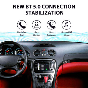 Mookaka 7 Inch Android14 Âm Thanh Xe Hơi Tự Động Cho Mercedes Benz Sl R230 2001 2004 Xe Đa Phương Tiện Hỗ Trợ Không Dây Carplay 5G Wifi - Product Image 4