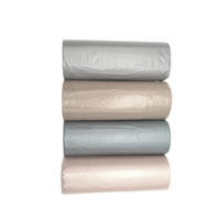 Sacs d'emballage personnalisables en PEHD robuste à soufflets latéraux, gaufrés, pour sacs poubelles et rangement d'ustensiles de cuisine