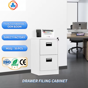 High Durable Steel <b>Filing</b> <b>Cabinets</b> Wide Drawer Hanging Files <b>Metal</b> Lateral File <b>Cabinet</b> with 2 Drawers for Office - Product Image 1