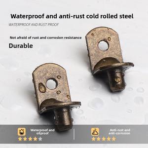 Support de planche <span class=keywords><strong>en</strong></span> bois réglable <span class=keywords><strong>pour</strong></span> armoire à vin étagère <span class=keywords><strong>en</strong></span> <span class=keywords><strong>verre</strong></span> couche de placard support de cloison fixe connecteurs supports d'étagère - Product Image 3