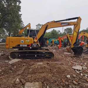 รถขุดไฮดรอลิก SANY SY135 สำหรับงานก่อสร้าง เหมืองแร่ และงานดินหนัก ราคาถูก มือสอง - Product Image 1