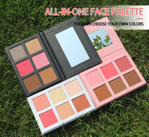 Diy 72 Color Square Pans Cosmetic Pearl Shinny Mica Powder Highlighter Shimmer Blush Contour Pressed Powder <strong>Makeup</strong> Palette - Product Image 4