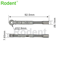 Pièces de rechange dentaires Clé dynamométrique universelle pour prothèse Kit de tournevis Kit de perceuse d'implant dentaire avec 9 pièces de pilotes
