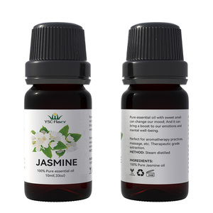 Huile essentielle de <span class=keywords><strong>jasmin</strong></span> <span class=keywords><strong>sambac</strong></span> 10 ml, biologique, hydratante, soin de la peau, 100% pure, extrait de <span class=keywords><strong>plante</strong></span> naturelle pour la fabrication de savon et de parfum - Product Image 1