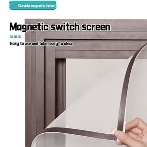 Moustiquaire magnétique ajustable 150*180 pour fenêtre, anti-insectes, avec cadre magnétique adhésif 60*60, respirante et conviviale - Product Image 6