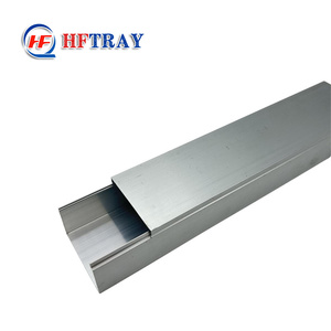Custom Width 50mm Industrial <b>Aluminum</b> Alloy Trunking-Exposed Square Design Corrosion Resistant Waterproof Flame-Retardant Solid - Product Image 5