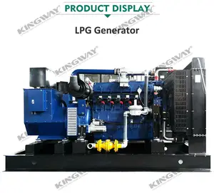 ISO CE ATS 3MW 24 hours working 50HZ 1500rpm silent CNG natural gas generators with Cummins engine for shopping mall and grid