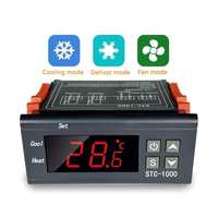 Controlador de Temperatura STC-1000 AC 110V-220V, Termostato Digital con Sensor de Calefacción y Refrigeración, Personalizable para OEM, en Plástico