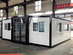 20ft 이동식 접이식 컨테이너 하우스 조립식 모듈러 주택 확장 판매 컬러 강판 모던 디자인 농가 - Product Image 4