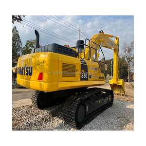 Excavadora de cadenas Komatsu PC350-7 usada en stock, entrega rápida, excavadora hidráulica de segunda mano, motor y caja de cambios, 330 kW de potencia, 35 toneladas - Product Image 2