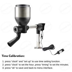 Jebao FD-40/-55/-85 acquario automatico alimentatore tempo impostazione Auto pesce cibo Dispenser - Product Image 4