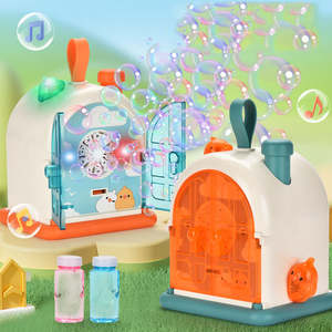 Jouet souffleur de <span class=keywords><strong>bulles</strong></span> Fantasy House |   Distributeur automatique de <span class=keywords><strong>savon</strong></span> liquide lumineux |   Jouets interactifs d'extérieur pour les fêtes d'enfants - Product Image 2