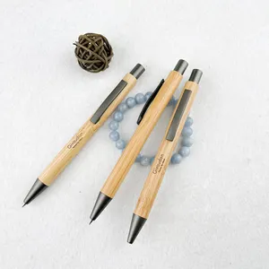 GemFully 1ドル未満の売れ筋商品卸売モーデンスタイルの販促用竹ボールペン