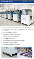 Nouvelle machine à souder haute fréquence Hipower 25KW pour tentes et bâches en PVC avec certification CE 380V/440V/220V 420cm²