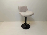 Tabourets de bar modernes de luxe en cuir PU, chaises pivotantes réglables en hauteur pour la cuisine, la salle à manger, la maison, les bars, les hôtels et les centres commerciaux