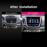 Pour écran tactile Android Auto 14-17, caméra AHD 360°, navigation GPS, autoradio 2DIN OEM, CarPlay, radio FM, lecteur multimédia
