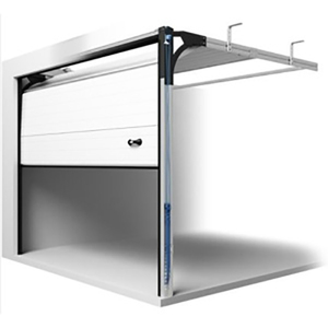Porte de garage moderne isolée automatique intelligente en aluminium noir de luxe pour <span class=keywords><strong>villa</strong></span> - Product Image 6