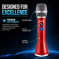 L-1388 13W Microphone sans fil puissant au design original, microfono inalambrico profesional, système de haut-parleurs pour karaoké