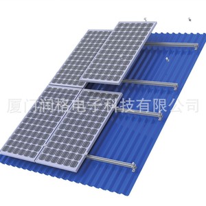 อุปกรณ์ยึดแผงโซลาร์เซลล์แบบ B สำหรับหลังคาลูกฟูก ทำจากอลูมิเนียม - Product Image 2
