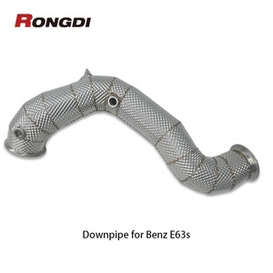 Vente Flash : Downpipe d'échappement droit à isolation thermique pour Mercedes-Benz E63/E63S W213 M178 2018+ - Product Image 6