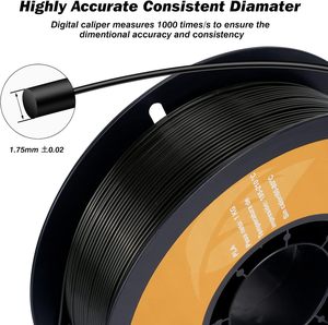 Filament <span class=keywords><strong>officiel</strong></span> KINGROON Premium Pla 1.75mm 1KG(2.2lbs) Précision dimensionnelle +/- 0.02mm Filament d'imprimante 3D EC0-Friendly - Product Image 3