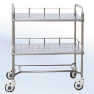 Carrito de Hospital Xin Yuchen 670x450x900mm, Carro de Instrumentos de Acero Inoxidable de Tres Niveles, Carro de Transporte de Equipo Médico - Product Image 4