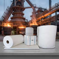 Couvertures en fibres céramiques 96 kg/m³ 128 kg/m³ CE pour l'isolation des chaudières et la solution de projet de protection incendie des navires – Achat en gros