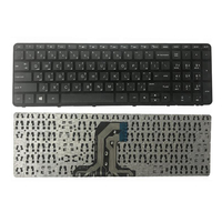 Clavier pour ordinateur portable avec clavier arabe-anglais pour HP 15-AC 15-AF 250 255 G4 G5 avec cadre