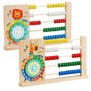 Perles en bois Montessori pour bébé, arc-en-ciel, empilage, correspondance, comptage, tri des couleurs, stimule la motricité fine et les compétences mathématiques pour les enfants de 3 ans et plus - Product Image 6