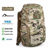 Sac à dos tactique OEM ODM 14L découpé au laser MOLLE avec housse de pluie pour l'entraînement, la chasse, le camping, la randonnée et les expéditions