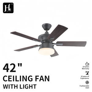 Ventilador de Techo de Perfil Bajo de 42 Pulgadas con Motor de CC de 35 W y 220 V, 6 Velocidades, con Luz LED y Control Remoto, para el Hogar - Product Image 3