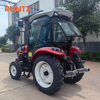 Tracteur agricole miniature articulé RUNTX 70HP Landini 4x4 avec auvent, machines agricoles robustes pour l'utilisation à la ferme