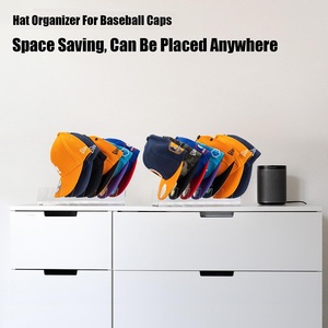 Mũ đứng Mũ bóng chày hiển thị và tổ chức không có cài đặt Acrylic hat chủ - Product Image 3