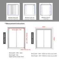 Persianas Romanas Integradas de Estilo Moderno para Ventanas, Motorizadas Inalámbricas con Control Remoto, Opacas, Automáticas e Inteligentes