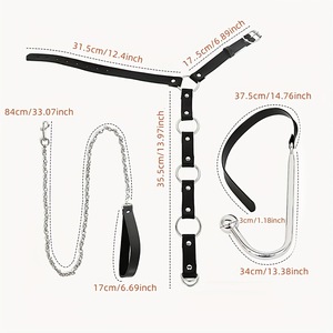 En gros, Crochet anal en métal SM, pour contrainte forcée, accessoires de passion pour adultes et couples, menottes de retenue - Product Image 3