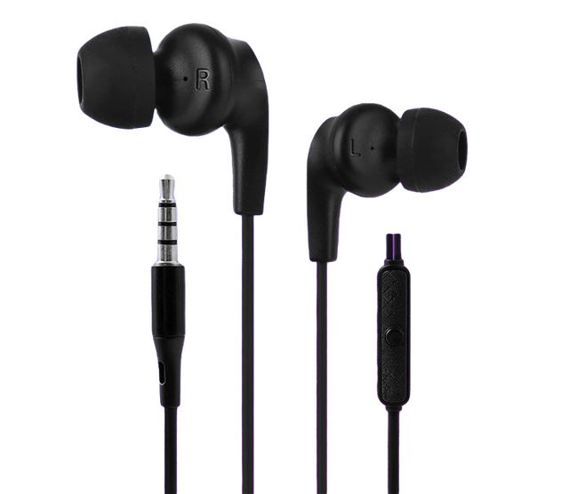 Wholesale Mini Mobile Original Custom Computer Headset 3.5mm Earphone Wired Earbuds With Microphone