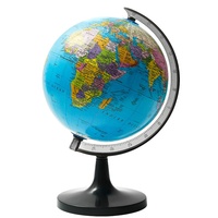Le fabricant fournit directement un globe terrestre en plastique de 7,2 pouces, multilingue, pour l'enseignement des élèves, la décoration de la maison, globe en anglais.