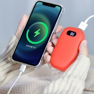 Calentadores de Manos Recargables USB con Pantalla Digital de Temperatura y 8000 mAh, Venta al por Mayor de Fábrica 2023 - Product Image 4