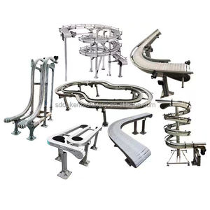 コンパクトミニ重力コンベア汎用ステンレスフレームアルミニウムバケット付き効率的な建設産業に不可欠 - Product Image 3