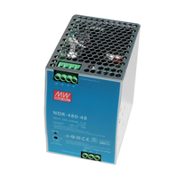MW Original 480W Alimentation à découpage à sortie unique NDR-480-24 rail NDR-480-48 Type 24V 48V