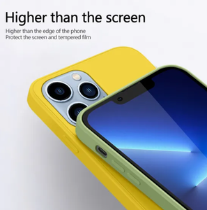 เคสซิลิโคนเนื้อนิ่ม TPU ผิวหนา1.5มม. เข้ากันได้กับ <span class=keywords><strong>iPhone</strong></span> 16-11 PRO <span class=keywords><strong>MAX</strong></span> กรอบโทรศัพท์มือถือซิลิโคนแบบนิ่ม - Product Image 3