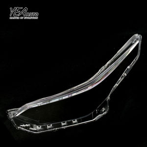 YEA AUTO Cache-phare de voiture, lentille en verre pour phare, verre pour Toyota Vios, cache-lentille 2018 2019 2020, <span class=keywords><strong>abat</strong></span>-<span class=keywords><strong>jour</strong></span> en PC, coque transparente - Product Image 4