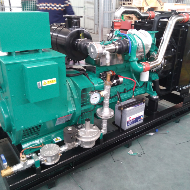 120kw Natural Gas Generator 150kva Biogas Propane Dual Fuel Standby Power Supply for Industrial and Home Use Water Cooled Genset