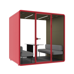 Cabina Acústica Insonorizada de Ensamblaje Rápido para Oficinas en Espacios Comerciales Modernos - Product Image 3