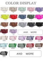 Nouveau Sac Banane Personnalisé en Nylon Imperméable pour Femme, Sac de Poitrine, Sac à Main, Sac Ceinture, Sac Bandoulière, Sac de Messager Sportif Mignon